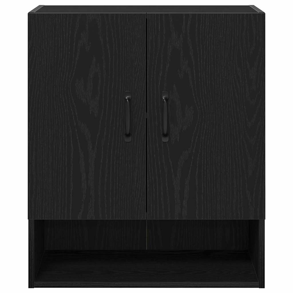 Wandschrank Schwarze Eiche 60 x 30 x 70 cm Holzwerkstoff