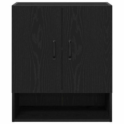 Wandschrank Schwarze Eiche 60 x 30 x 70 cm Holzwerkstoff