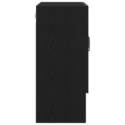 Wandschrank Schwarze Eiche 60 x 30 x 70 cm Holzwerkstoff