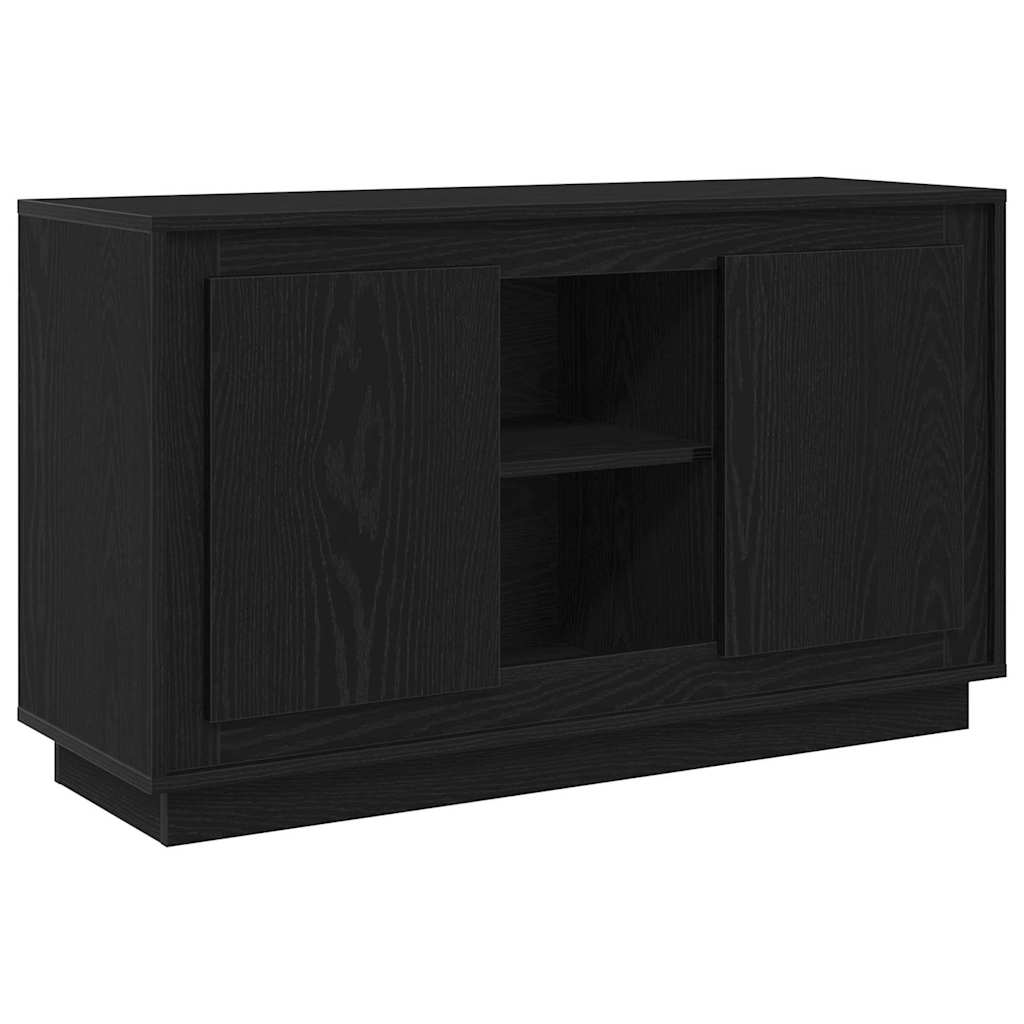 Sideboard Schwarze Eiche 102 x 35 x 60 cm Holzwerkstoff