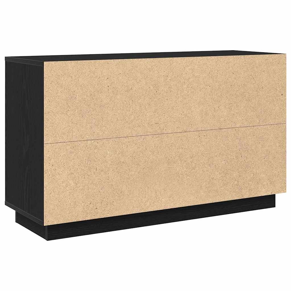 Sideboard Schwarze Eiche 102 x 35 x 60 cm Holzwerkstoff