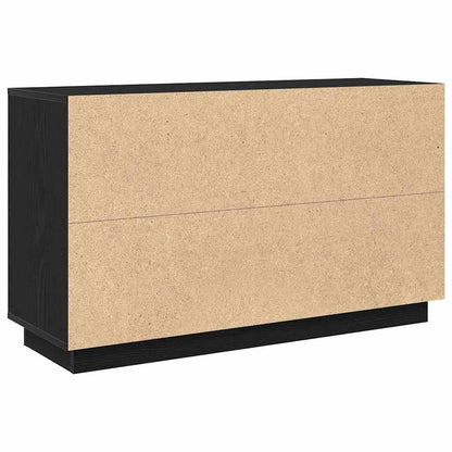 Sideboard Schwarze Eiche 102 x 35 x 60 cm Holzwerkstoff
