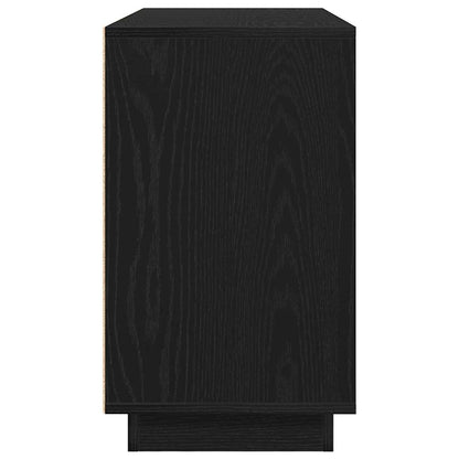 Sideboard Schwarze Eiche 102 x 35 x 60 cm Holzwerkstoff