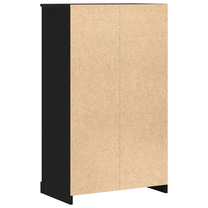 Highboard Schwarze Eiche 60 x 35.5 x 103.5 cm Holzwerkstoff