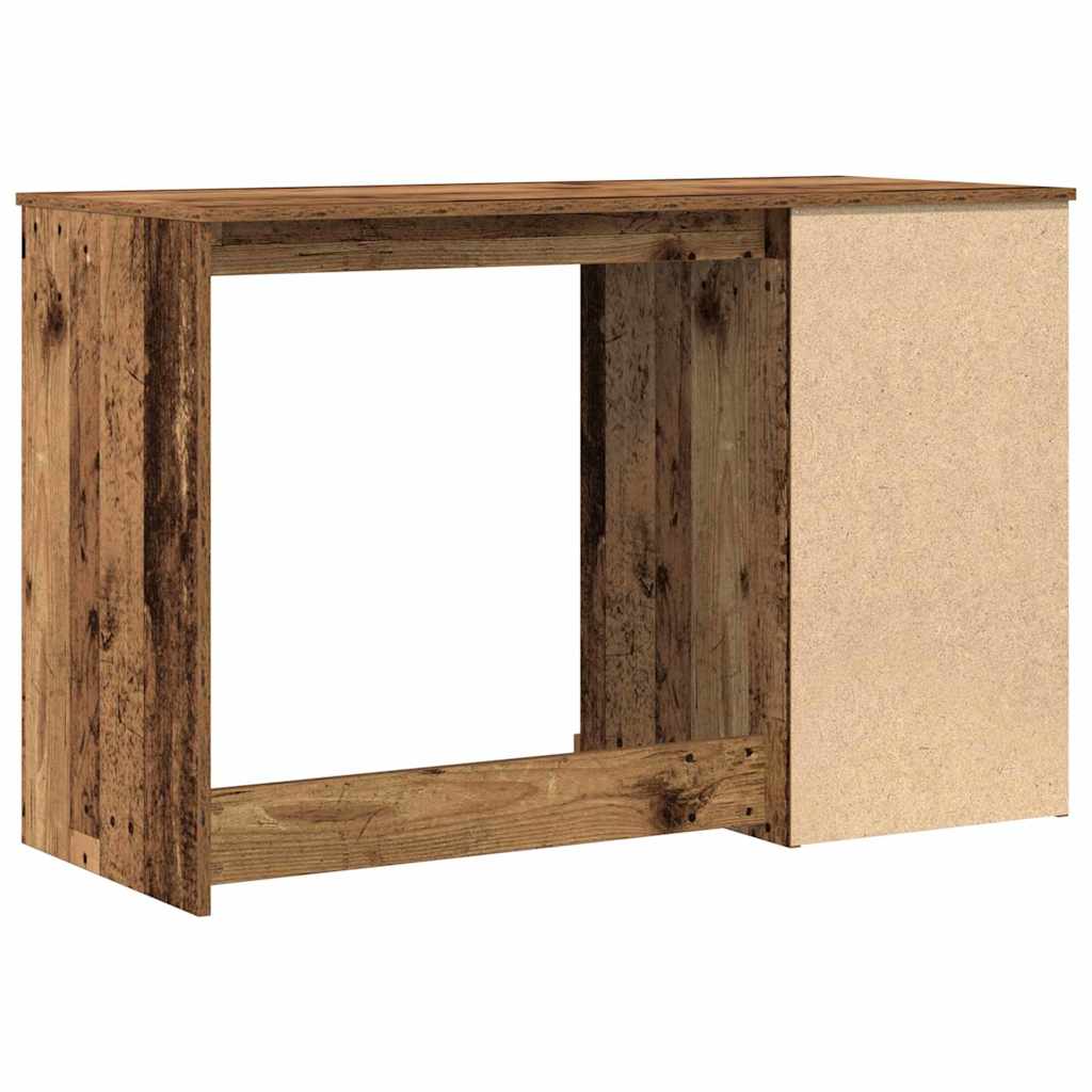 Schreibtisch mit Tür Altholz 50 x 115 x 75 cm Holzwerkstoff