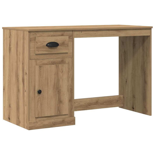 Schreibtisch Eiche handwerklich 50 x 115 x 75 cm Holzwerkstoff