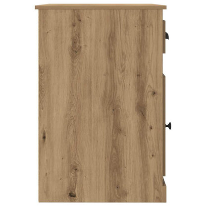 Schreibtisch Eiche handwerklich 50 x 115 x 75 cm Holzwerkstoff