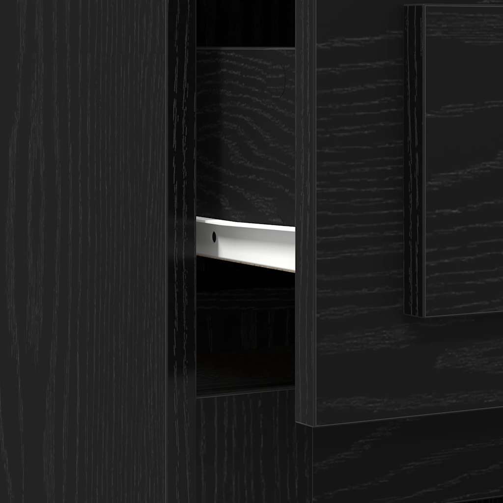 Schreibtisch Schwarze Eiche 50 x 115 x 75 cm Holzwerkstoff