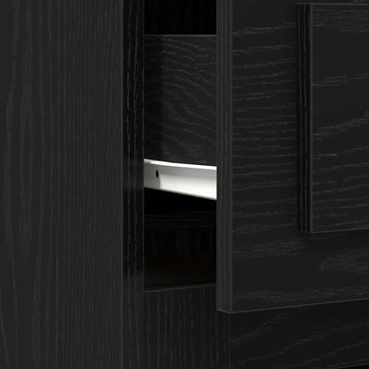 Schreibtisch Schwarze Eiche 50 x 115 x 75 cm Holzwerkstoff