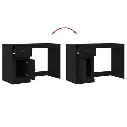 Schreibtisch Schwarze Eiche 50 x 115 x 75 cm Holzwerkstoff