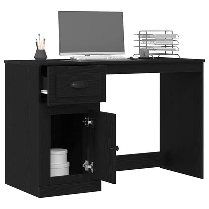 Schreibtisch Schwarze Eiche 50 x 115 x 75 cm Holzwerkstoff