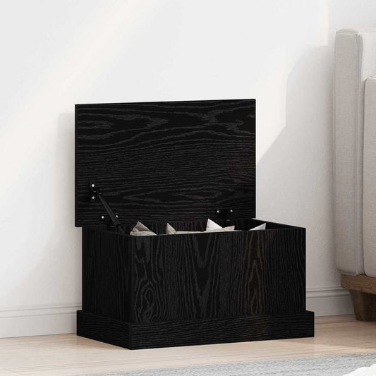 Aufbewahrungsbox Schwarze Eiche 50 x 30 x 28 cm Holzwerkstoff