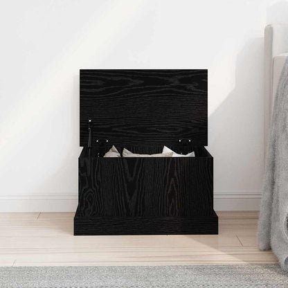 Aufbewahrungsbox Schwarze Eiche 50 x 30 x 28 cm Holzwerkstoff