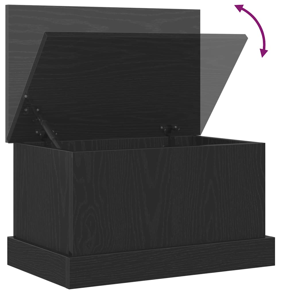 Aufbewahrungsbox Schwarze Eiche 50 x 30 x 28 cm Holzwerkstoff