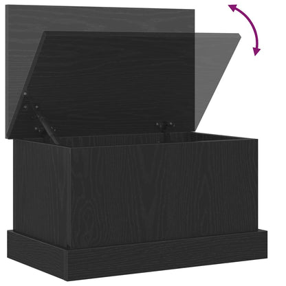 Aufbewahrungsbox Schwarze Eiche 50 x 30 x 28 cm Holzwerkstoff
