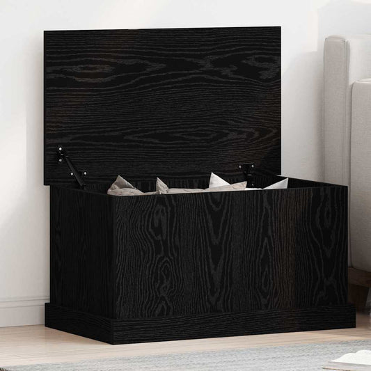 Aufbewahrungsbox Schwarze Eiche 70 x 40 x 28 cm Holzwerkstoff
