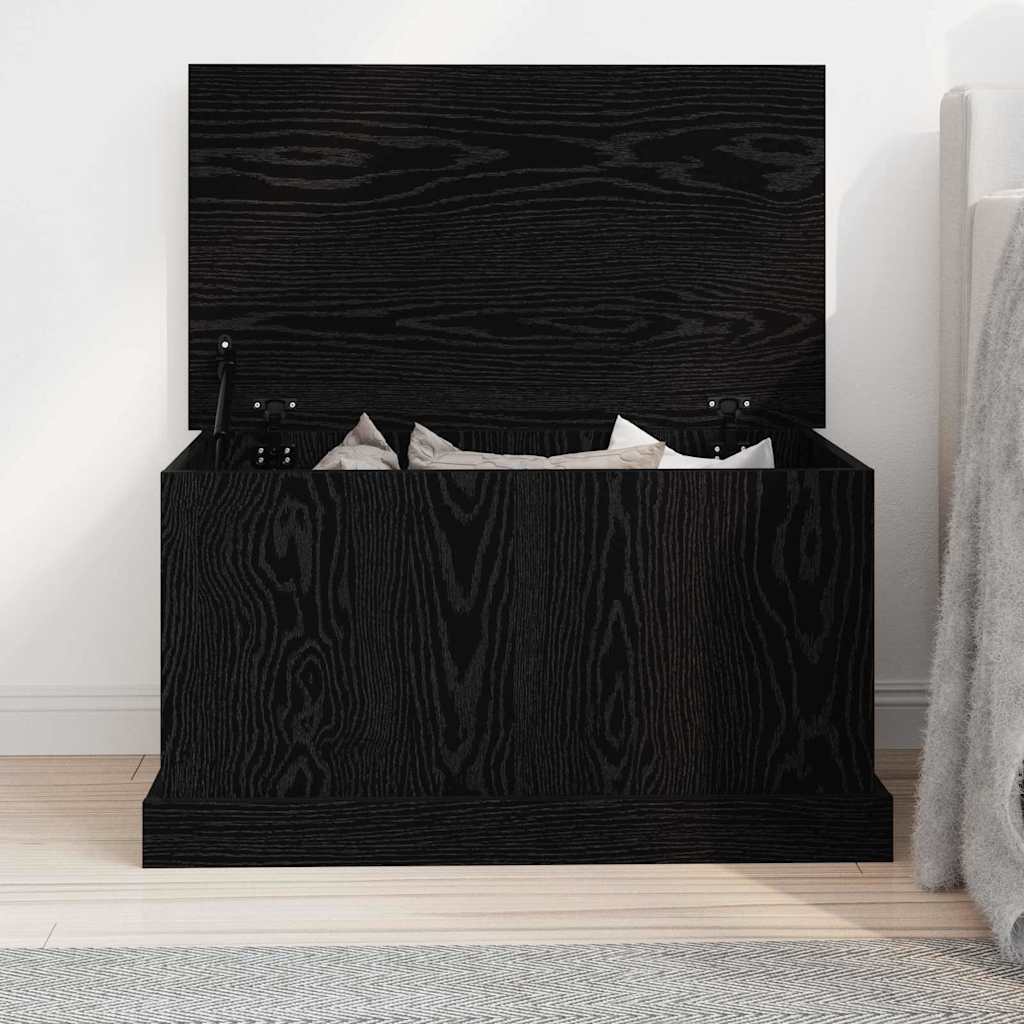 Aufbewahrungsbox Schwarze Eiche 70 x 40 x 28 cm Holzwerkstoff