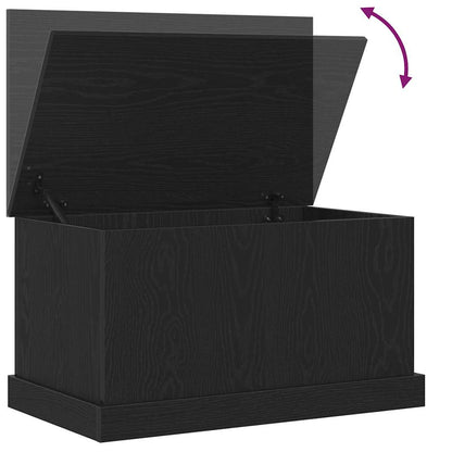 Aufbewahrungsbox Schwarze Eiche 70 x 40 x 28 cm Holzwerkstoff