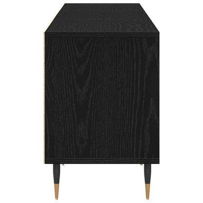 TV-Schränk Schwarze Eiche 150 x 30 x 44.5 cm Holzwerkstoff