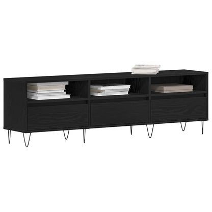 TV-Schränk Schwarze Eiche 150 x 30 x 44.5 cm Holzwerkstoff