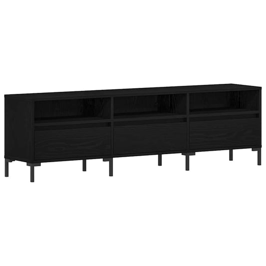 TV-Schränk Schwarze Eiche 150 x 30 x 44.5 cm Holzwerkstoff