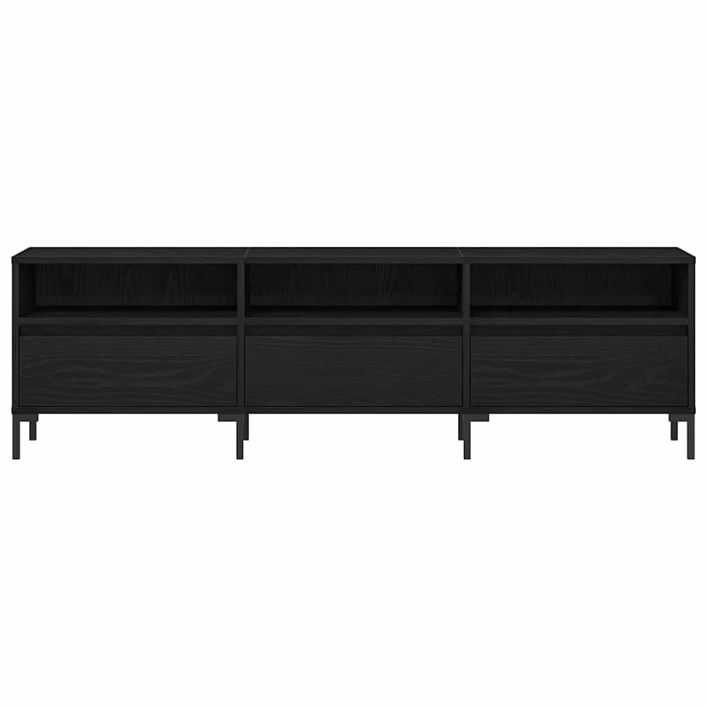 TV-Schränk Schwarze Eiche 150 x 30 x 44.5 cm Holzwerkstoff