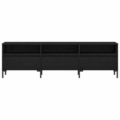 TV-Schränk Schwarze Eiche 150 x 30 x 44.5 cm Holzwerkstoff
