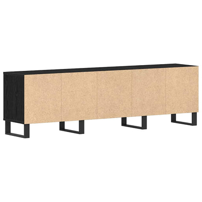 TV-Schränk Schwarze Eiche 150 x 30 x 44.5 cm Holzwerkstoff
