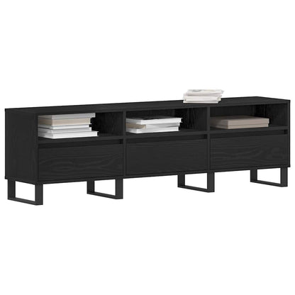 TV-Schränk Schwarze Eiche 150 x 30 x 44.5 cm Holzwerkstoff