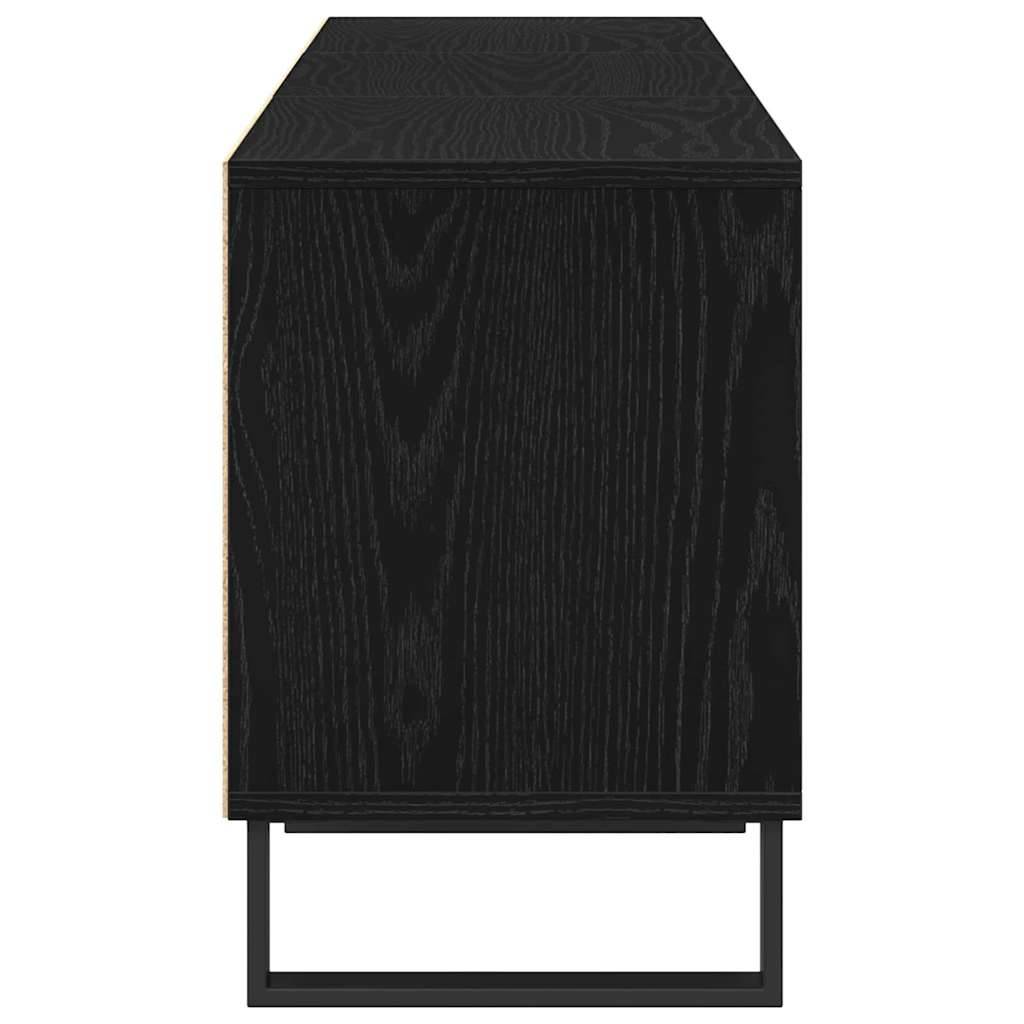 TV-Schränk Schwarze Eiche 150 x 30 x 44.5 cm Holzwerkstoff