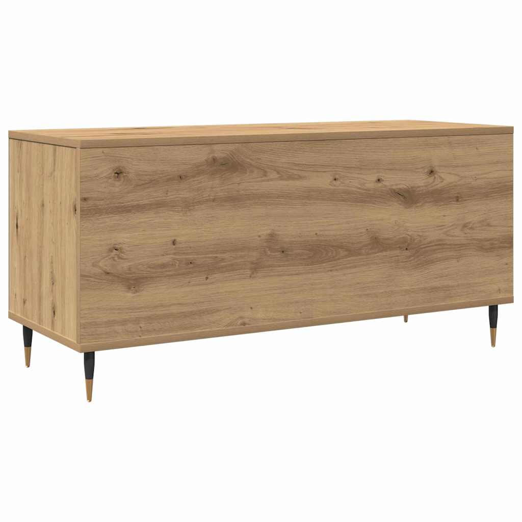 Schallplattenschrank Eiche handwerklich 100 x 38 x 48 cm