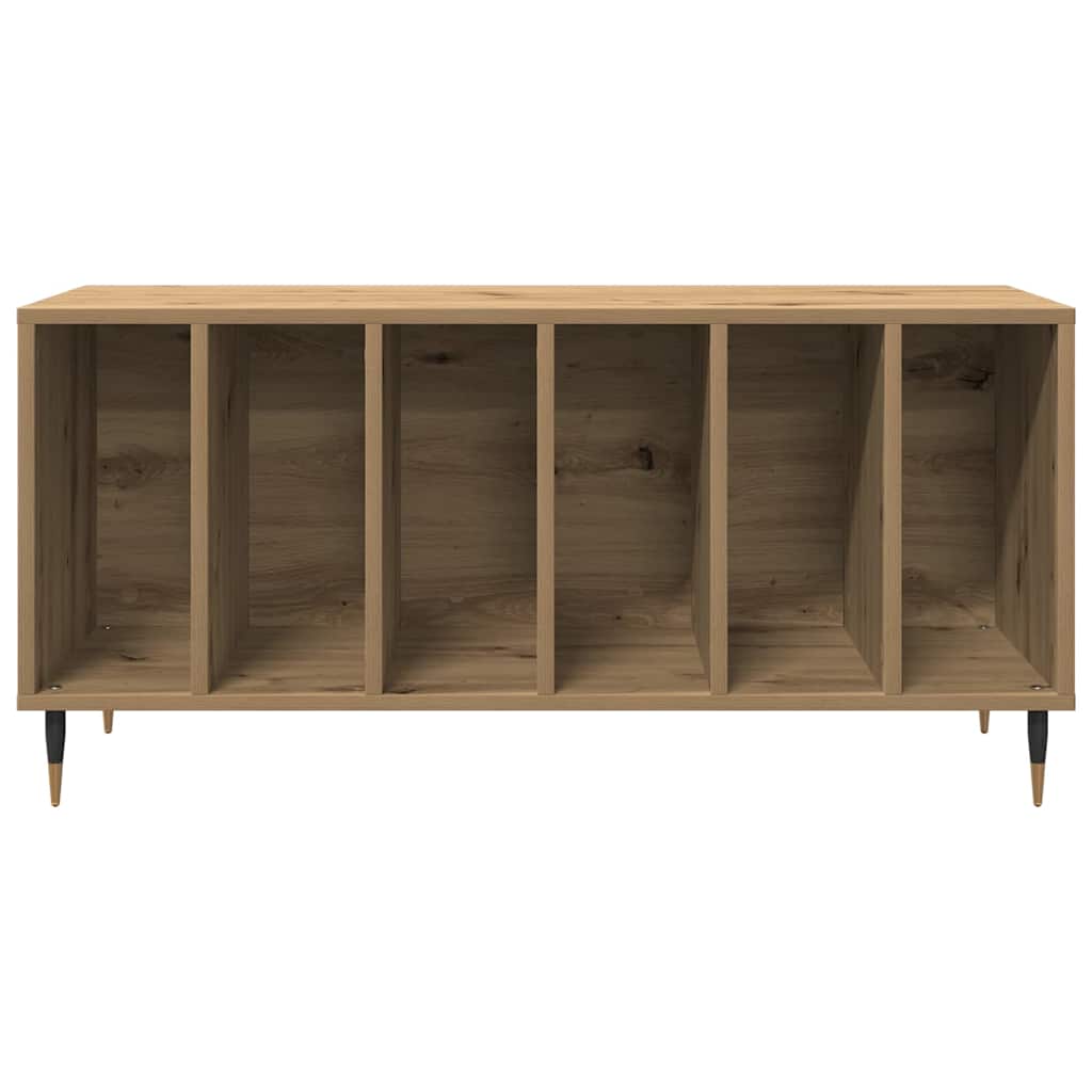 Schallplattenschrank Eiche handwerklich 100 x 38 x 48 cm