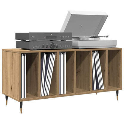 Schallplattenschrank Eiche handwerklich 100 x 38 x 48 cm