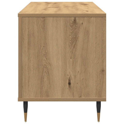 Schallplattenschrank Eiche handwerklich 100 x 38 x 48 cm