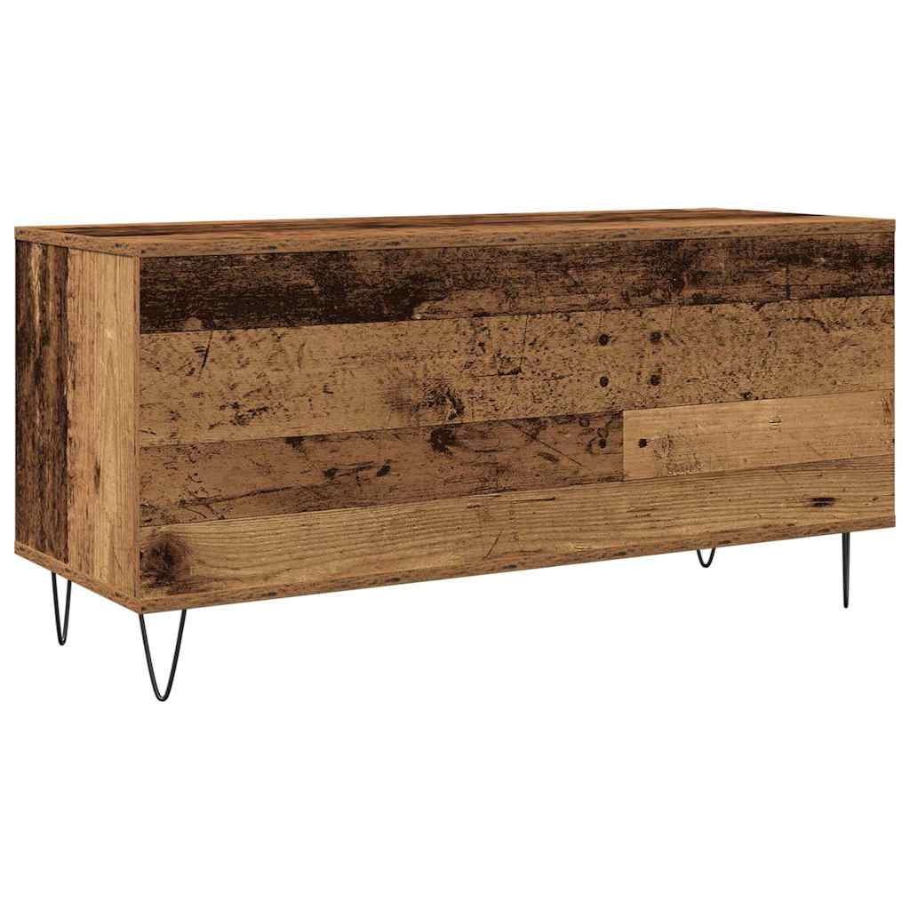 Schallplattenschrank Altholz 100 x 38 x 48 cm Holzwerkstoff