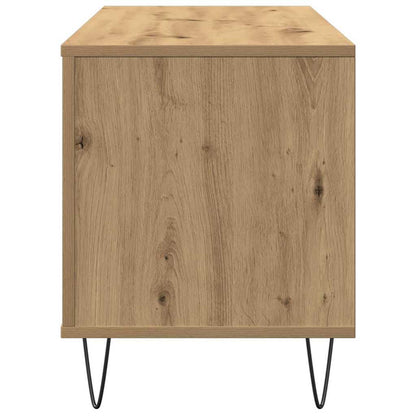 Schallplattenschrank Altholz 100 x 38 x 48 cm Holzwerkstoff