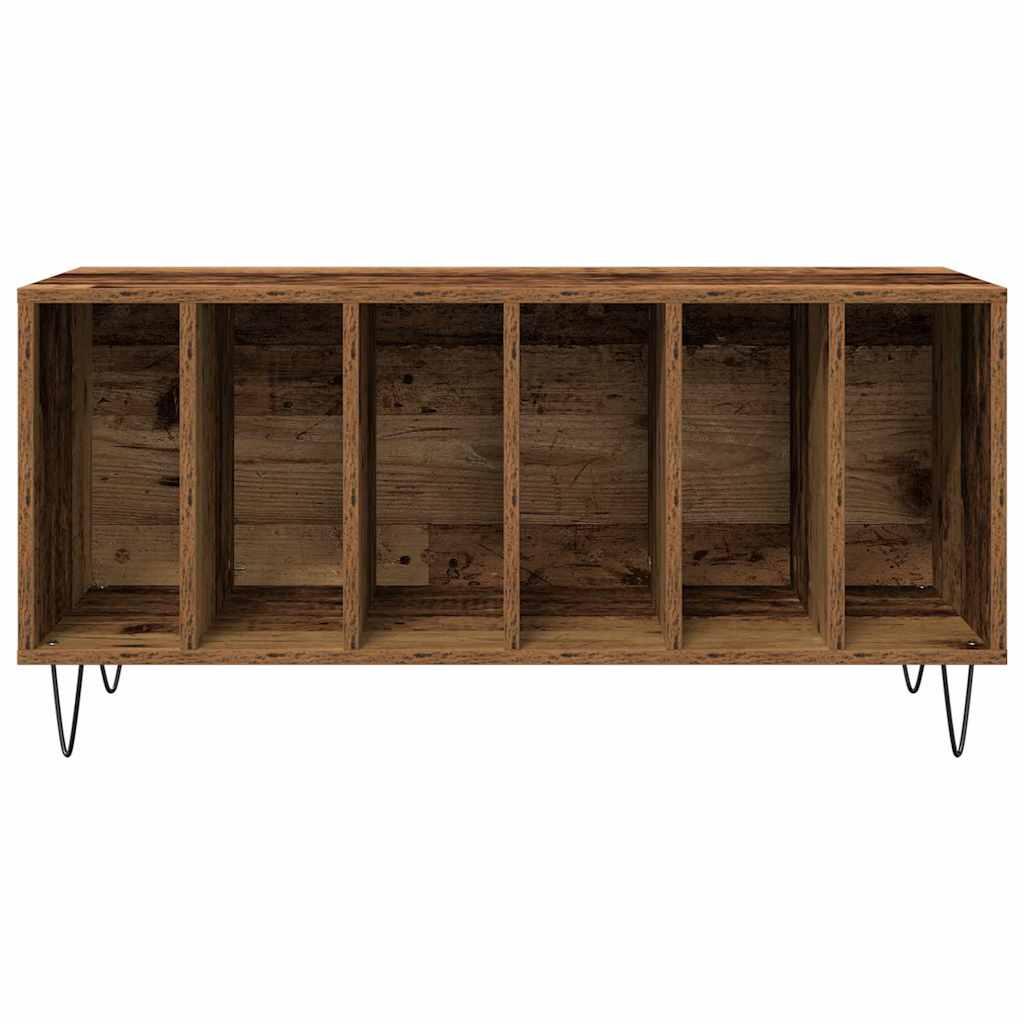 Schallplattenschrank Eiche handwerklich 100 x 38 x 48 cm