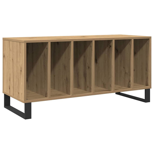 Schallplattenschrank Eiche handwerklich 100 x 38 x 48 cm