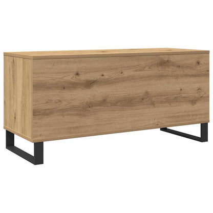 Schallplattenschrank Eiche handwerklich 100 x 38 x 48 cm