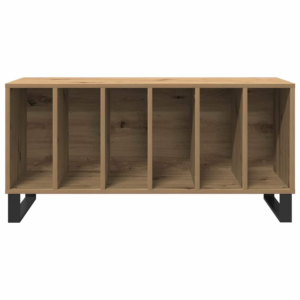 Schallplattenschrank Eiche handwerklich 100 x 38 x 48 cm