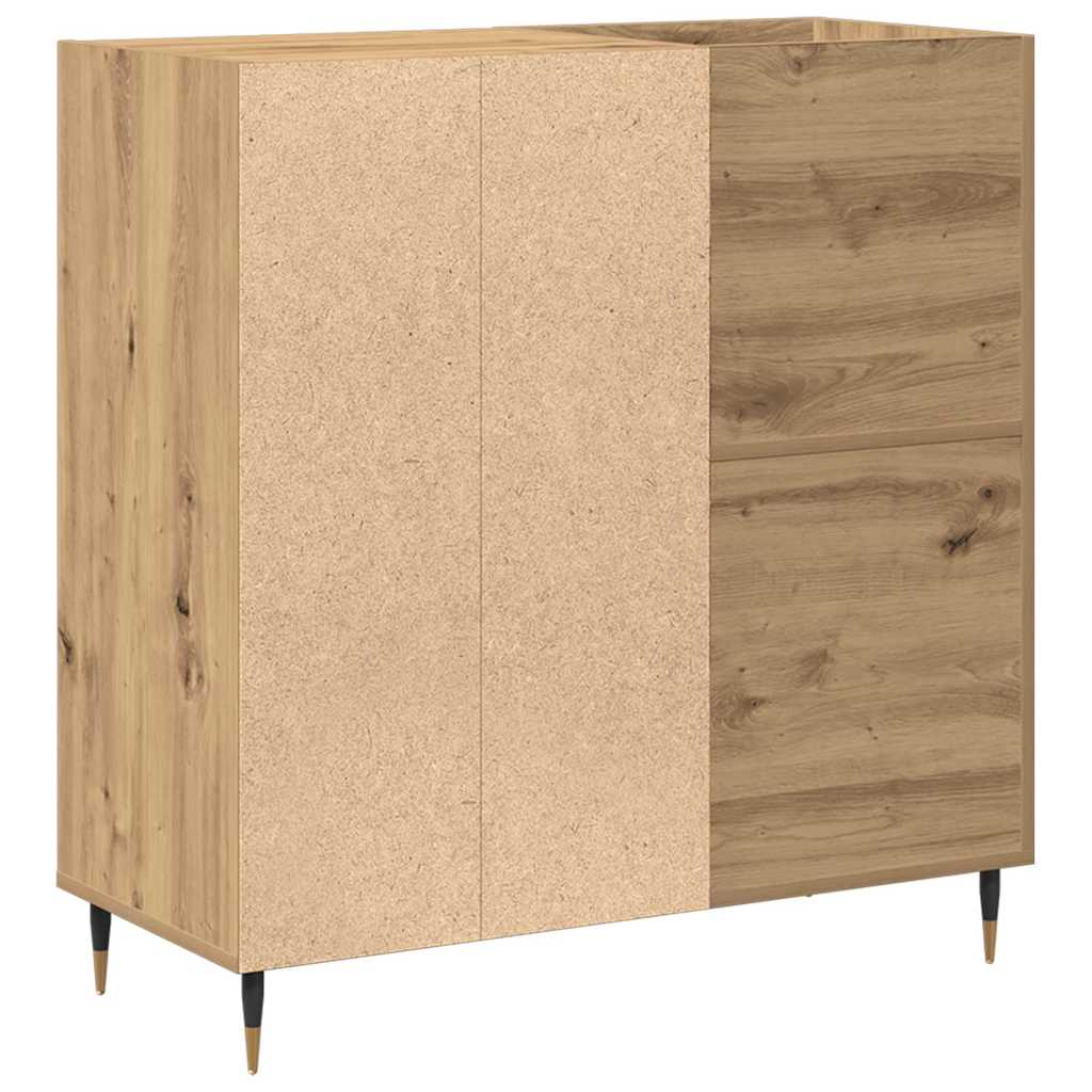 Schallplattenschrank Altholz 85 x 38 x 89 cm Holzwerkstoff