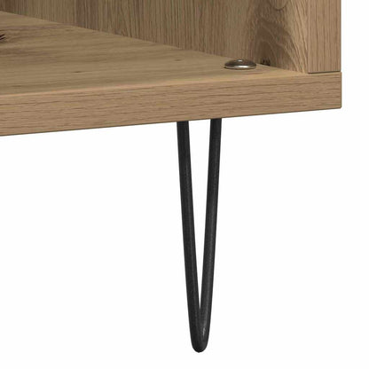 Schallplattenschrank Altholz 85 x 38 x 89 cm Holzwerkstoff