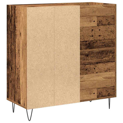 Schallplattenschrank Eiche handwerklich 85 x 38 x 89 cm