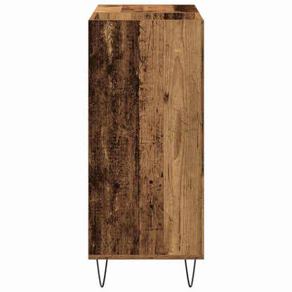 Schallplattenschrank Eiche handwerklich 85 x 38 x 89 cm