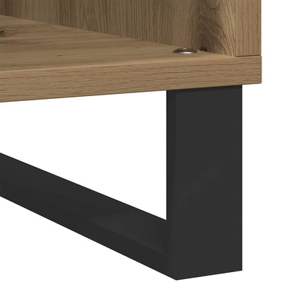 Schallplattenschrank Altholz 85 x 38 x 89 cm Holzwerkstoff