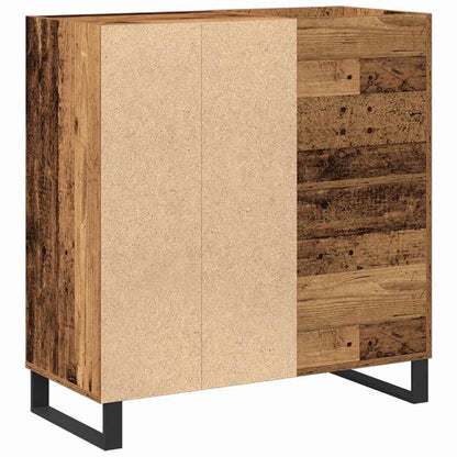 Schallplattenschrank Eiche handwerklich 85 x 38 x 89 cm