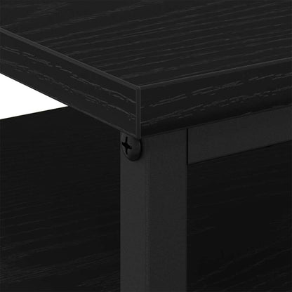 Nachttisch mit Schubladen Schwarze Eiche 44 x 45 x 60 cm