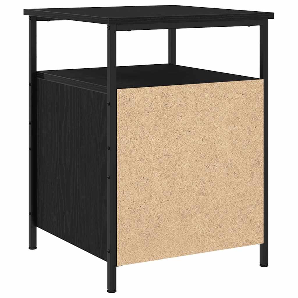 Nachttisch mit Schubladen Schwarze Eiche 44 x 45 x 60 cm