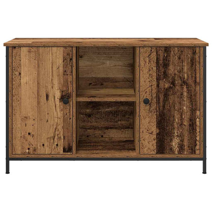 TV-Schrank Artisan Eiche 101x35x65 cm aus engineered Wood und Stahl