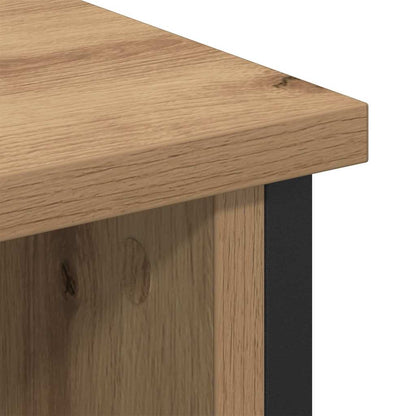 TV-Schränk Eiche handwerklich 100 x 35 x 45 cm Holzwerkstoff